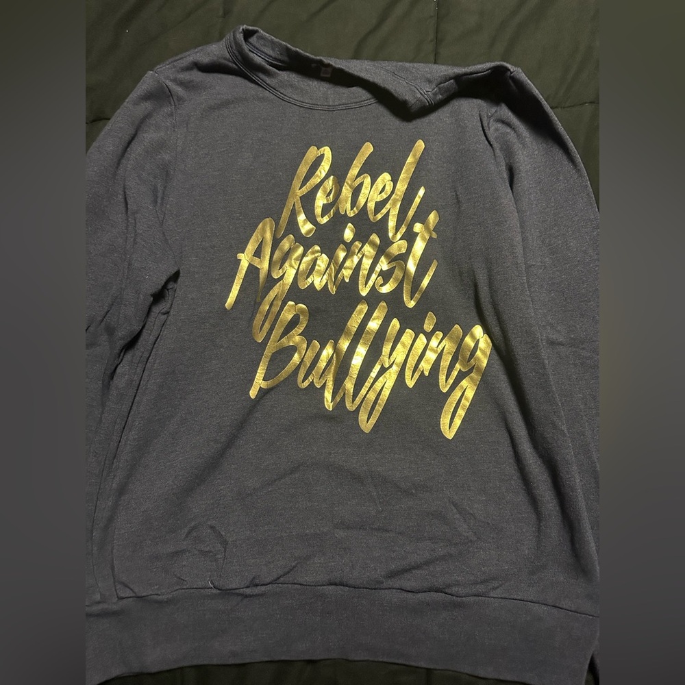 Rebel Against Bullying sweater